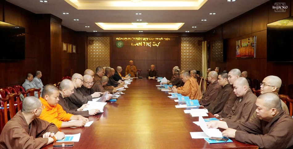 Quang cảnh buổi họp chiều nay, 30-9-2024