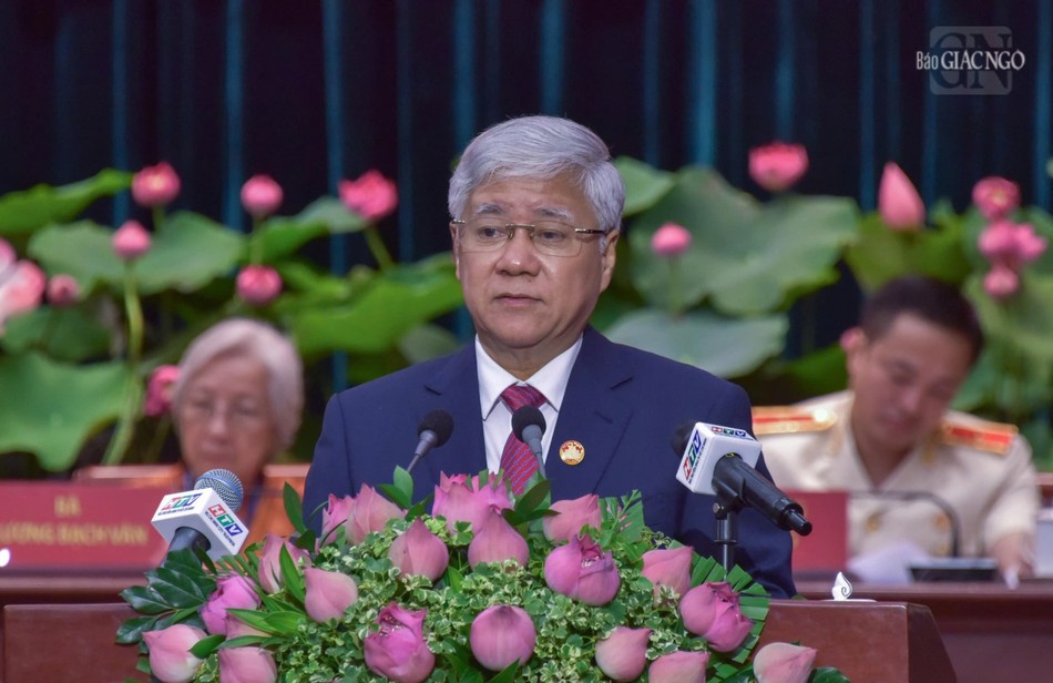 Ông Đỗ Văn Chiến phát biểu chỉ đạo Đại hội Ông Đỗ Văn Chiến phát biểu chỉ đạo Đại hội