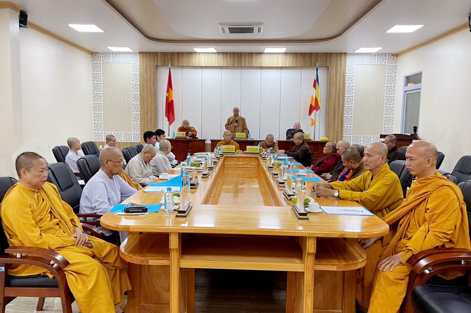 Quang cảnh buổi họp của Ban Thường trực Ban Trị sự tỉnh Bạc Liêu Quang cảnh buổi họp của Ban Thường trực Ban Trị sự tỉnh Bạc Liêu