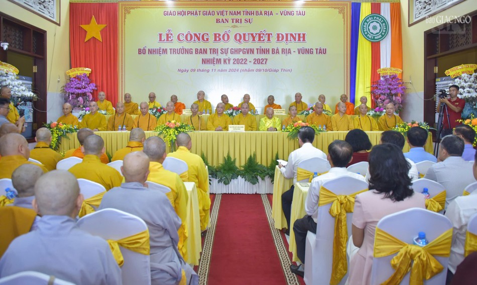 Quang cảnh buổi lễ