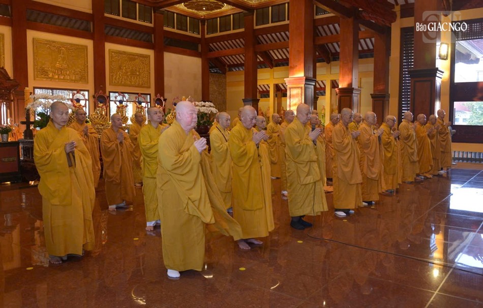 Chư Tăng thành viên Ban Trị sự GHPGVN TP.HCM, các ban chuyên môn trực thuộc, Ban Trị sự GHPGVN TP.Thủ Đức, 21 quận, huyện thành kính trước Tam bảo
