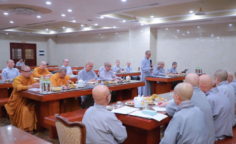 Buổi họp tổng kết của Thường trực Phân ban Ni giới T.Ư Buổi họp tổng kết của Thường trực Phân ban Ni giới T.Ư