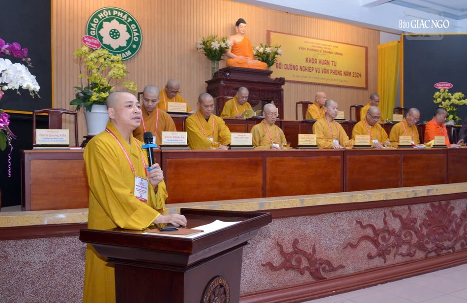 Chư tôn đức chứng minh, Ban Giảng huấn Khóa huân tu và Bồi dưỡng nghiệp vụ văn phòng Chư tôn đức chứng minh, Ban Giảng huấn Khóa huân tu và Bồi dưỡng nghiệp vụ văn phòng