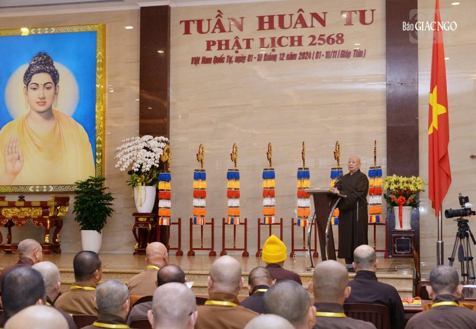 Tuần huân tu, Khóa bồi dưỡng trụ trì mở ra định hướng, chính kiến cho mỗi người xuất gia trên con đường tu học, hoằng truyền Chánh pháp Tuần huân tu, Khóa bồi dưỡng trụ trì mở ra định hướng, chính kiến cho mỗi người xuất gia trên con đường tu học, hoằng truyền Chánh pháp