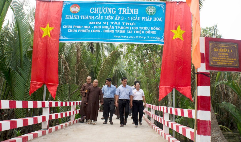 Cây cầu Pháp Hoa được bàn giao, đưa vào sử dụng Cây cầu Pháp Hoa được bàn giao, đưa vào sử dụng