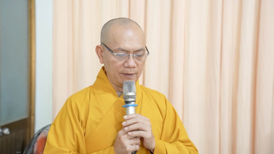 Thượng tọa Thích Phước Thành phát biểu khai mạc Thượng tọa Thích Phước Thành phát biểu khai mạc