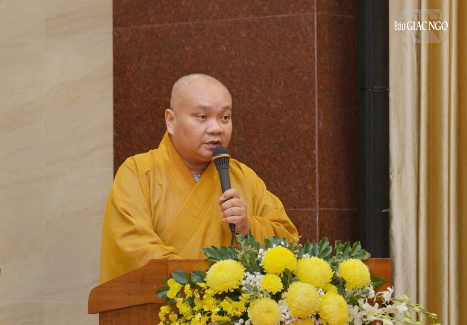 Thượng tọa Thích Trung Nguyện trình bày báo hoạt động Phật sự năm 2024 của GHPGVN TP.HCM Thượng tọa Thích Trung Nguyện trình bày báo hoạt động Phật sự năm 2024 của GHPGVN TP.HCM