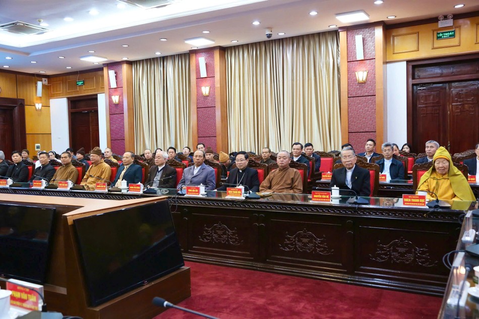 Đại biểu các tôn giáo tham dự