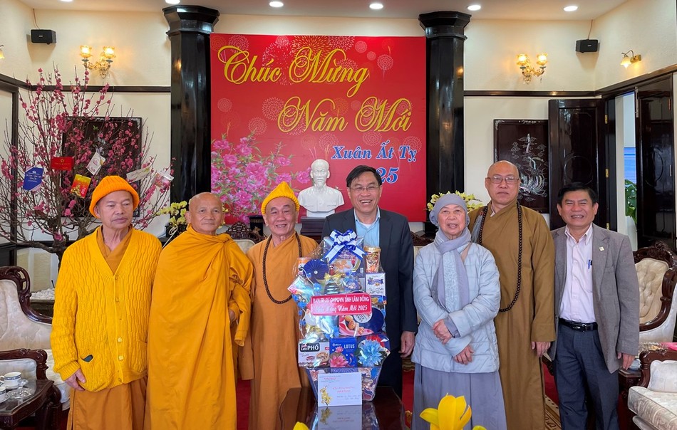 Ban Trị sự GHPGVN tỉnh chúc Tết lãnh đạo các cơ quan Ban Trị sự GHPGVN tỉnh chúc Tết lãnh đạo các cơ quan