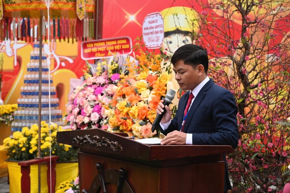 Ông Mai Đức Chuyền phát biểu khai mạc