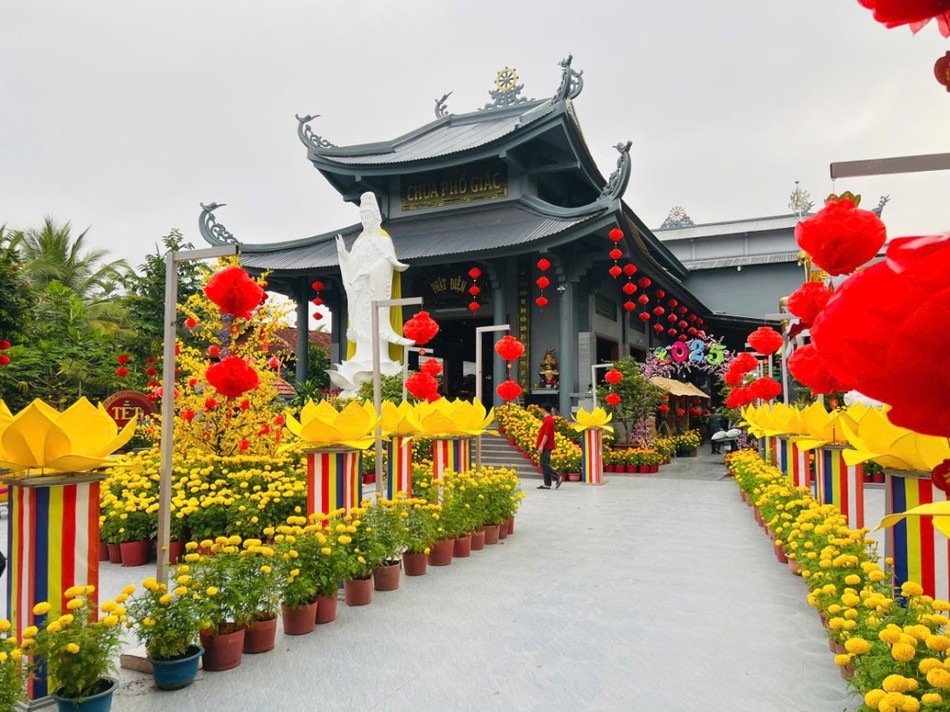 Chùa Phổ Giác được xây dựng trang nghiêm