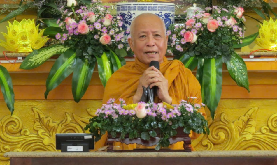 Hòa thượng Giác Trí ban đạo từ Hòa thượng Giác Trí ban đạo từ