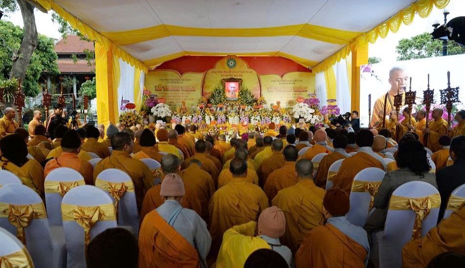 Quang cảnh Lễ tưởng niệm Đức Đệ nhị Pháp chủ GHPGVN