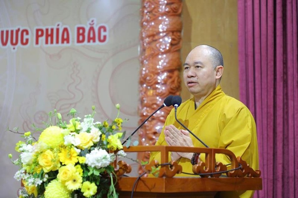 Thượng tọa Thích Đức Thiện báo cáo kết quả hoạt động Phật sự Quý I năm 2025 Thượng tọa Thích Đức Thiện báo cáo kết quả hoạt động Phật sự Quý I năm 2025