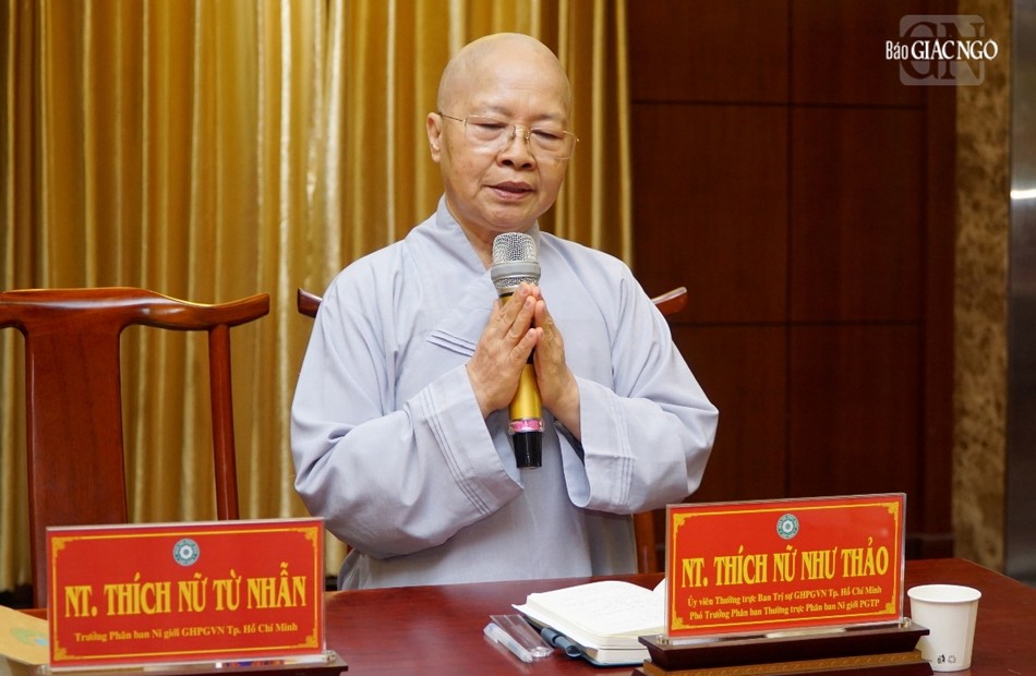 Buổi họp triển khai nhiều hoạt động quan trọng của GHPGVN TP.HCM