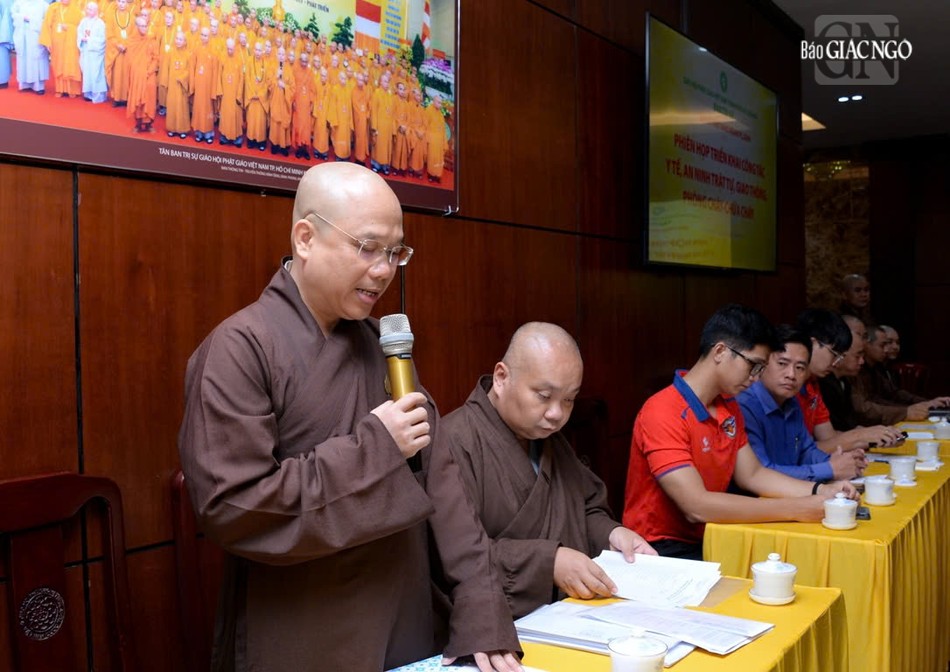 Họp liên ngành về hỗ trợ công tác an ninh, trật tự, giao thông cho các sự kiện diễn ra trong khuôn khổ Đại lễ Vesak 2025 và Đại lễ Phật đản Phật lịch 2569 tại TP.HCM