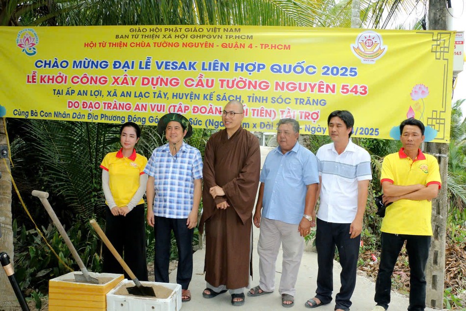 Khởi công xây dựng cầu Tường Nguyên số 543 Khởi công xây dựng cầu Tường Nguyên số 543
