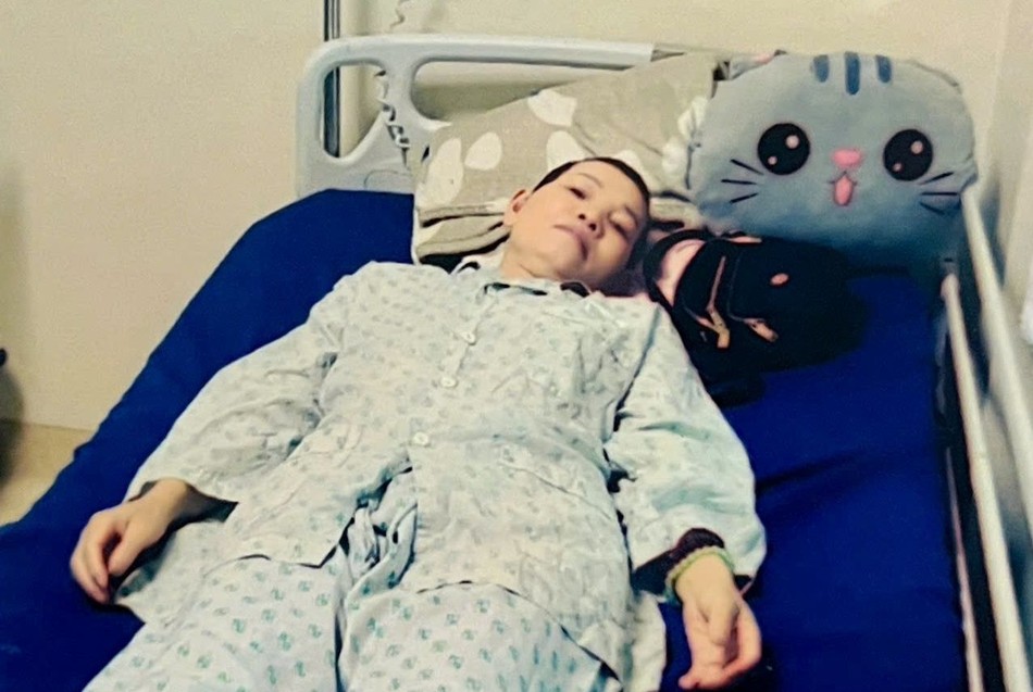 Chị Phạm Thị Phượng bị bệnh hiểm nghèo