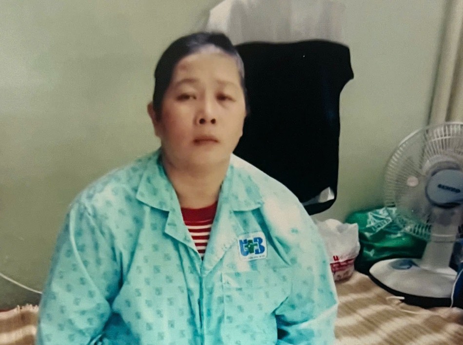 Chị Trần Thị Xuân Nương mắc u ác tính Chị Trần Thị Xuân Nương mắc u ác tính