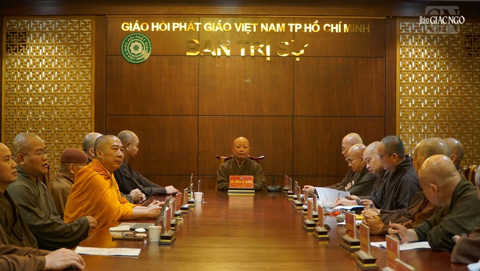 Chư tôn đức rà soát các đầu việc được phân công Chư tôn đức rà soát các đầu việc được phân công