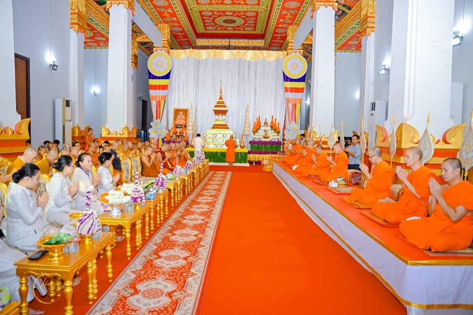 Giác linh đường Đại lão Hòa thượng Maha Bounma Simaphom Giác linh đường Đại lão Hòa thượng Maha Bounma Simaphom