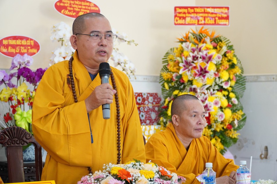 Thượng tọa Thích Thiện Nguyện ban đạo từ Thượng tọa Thích Thiện Nguyện ban đạo từ