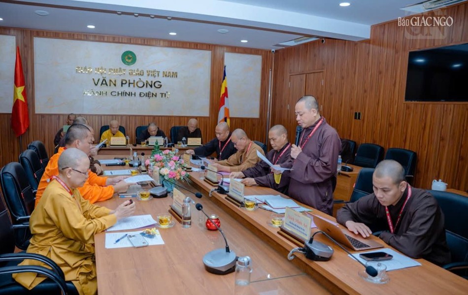 Quang cảnh buổi họp giao ban Quang cảnh buổi họp giao ban