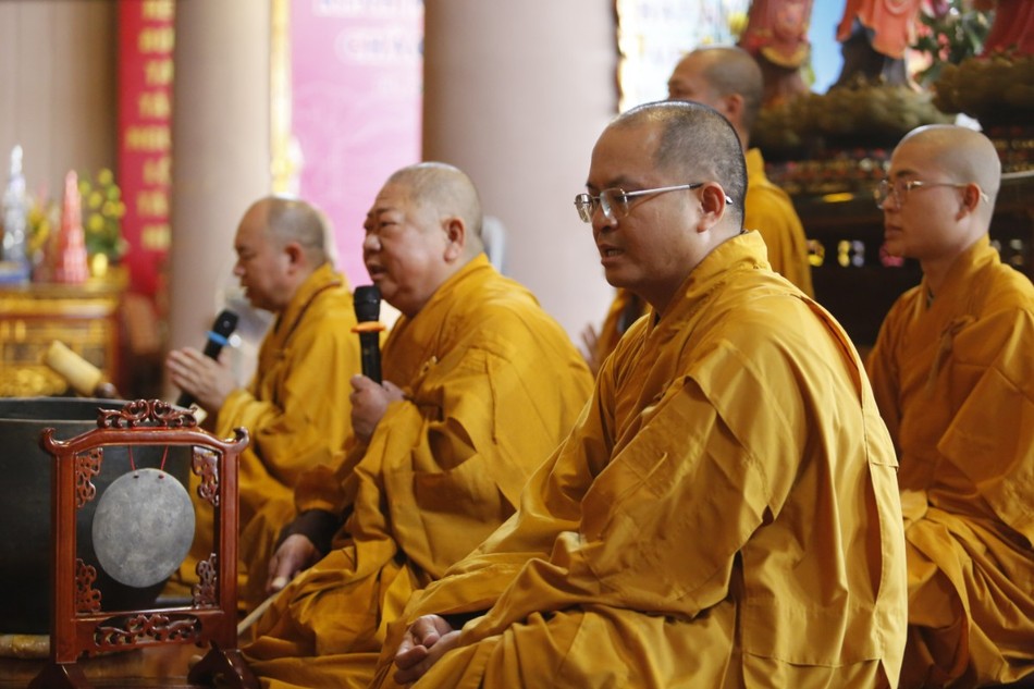 Chư tôn đức tại Lễ tác pháp An cư kiết hạ Chư tôn đức tại Lễ tác pháp An cư kiết hạ