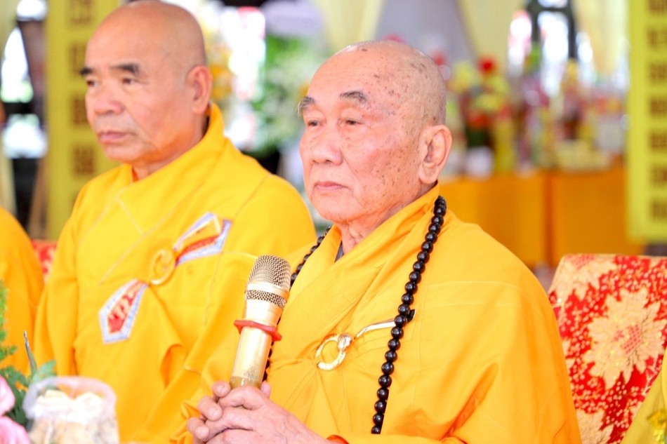 Hòa thượng Thích Thanh Tân ban đạo từ