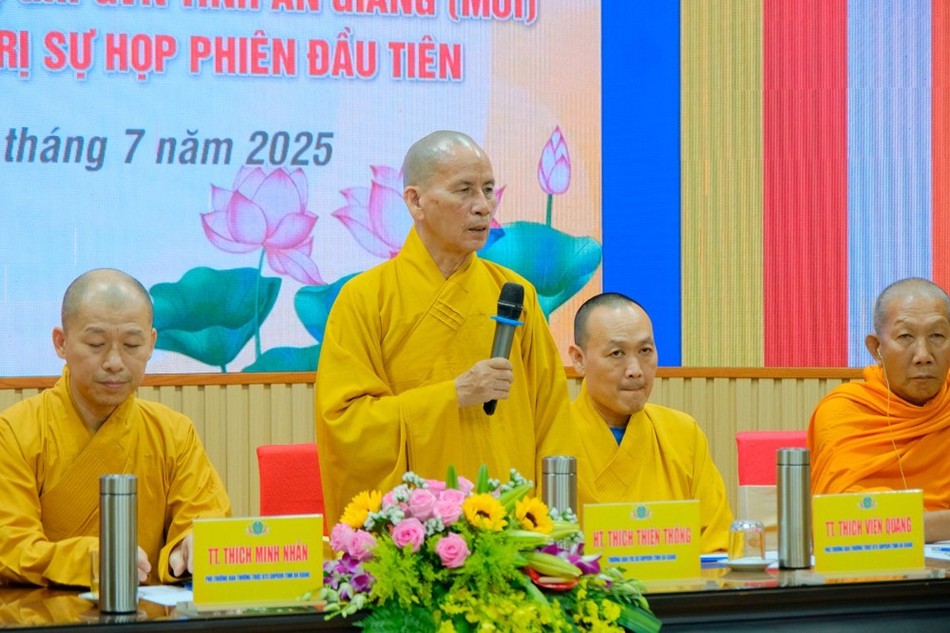 Hòa thượng Trưởng ban Trị sự tỉnh triển khai mô hình hoạt động