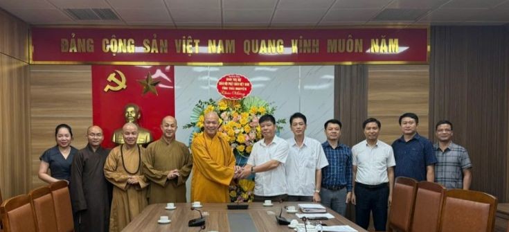 Ban Thường trực Ban Trị sự GHPGVN tỉnh đã đến thăm và chúc mừng lãnh đạo, cán bộ, nhân viên Sở Dân tộc và Tôn giáo tỉnh Ban Thường trực Ban Trị sự GHPGVN tỉnh đã đến thăm và chúc mừng lãnh đạo, cán bộ, nhân viên Sở Dân tộc và Tôn giáo tỉnh