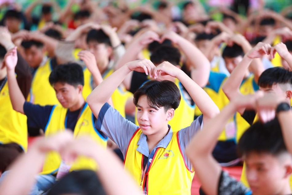 Khóa tu với sự tham gia của 700 thanh thiếu niên