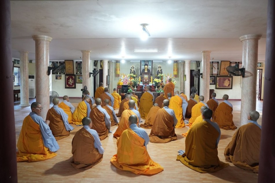 Lễ tác pháp Tự tứ Lễ tác pháp Tự tứ