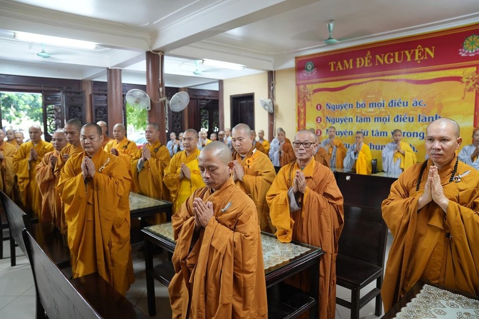 Chư Tăng Ni trường hạ chùa Bồ Đề