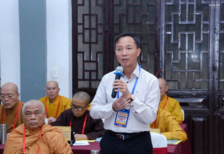 Ông Vũ Hoài Bắc phát biểu tại hội nghị