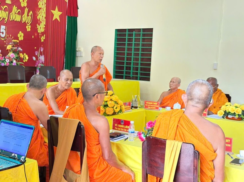 Hòa thượng Danh Đổng phát biểu đúc kết Hòa thượng Danh Đổng phát biểu đúc kết