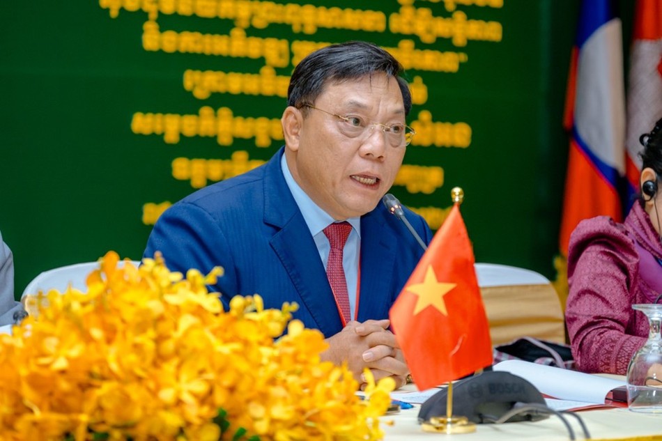 Ông Nguyễn Hải Trung, Thứ trưởng Bộ Dân tộc và Tôn giáo Việt Nam, Trưởng đoàn đại biểu Việt Nam phát biểu Ông Nguyễn Hải Trung, Thứ trưởng Bộ Dân tộc và Tôn giáo Việt Nam, Trưởng đoàn đại biểu Việt Nam phát biểu