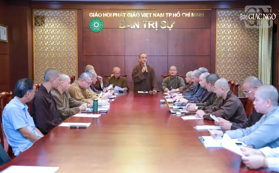 Buổi họp lần đầu tiên của Ban Thông tin - Truyền thông GHPGVN TP.HCM sau sáp nhập Buổi họp lần đầu tiên của Ban Thông tin - Truyền thông GHPGVN TP.HCM sau sáp nhập