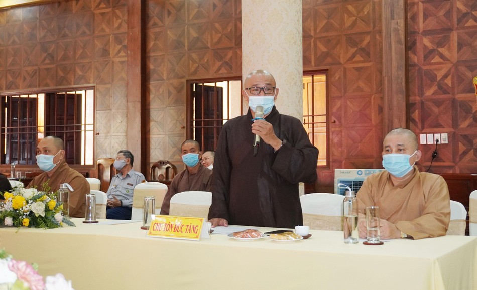 Thượng tọa Thích Phước Triều góp ý về đại hội Thượng tọa Thích Phước Triều góp ý về đại hội