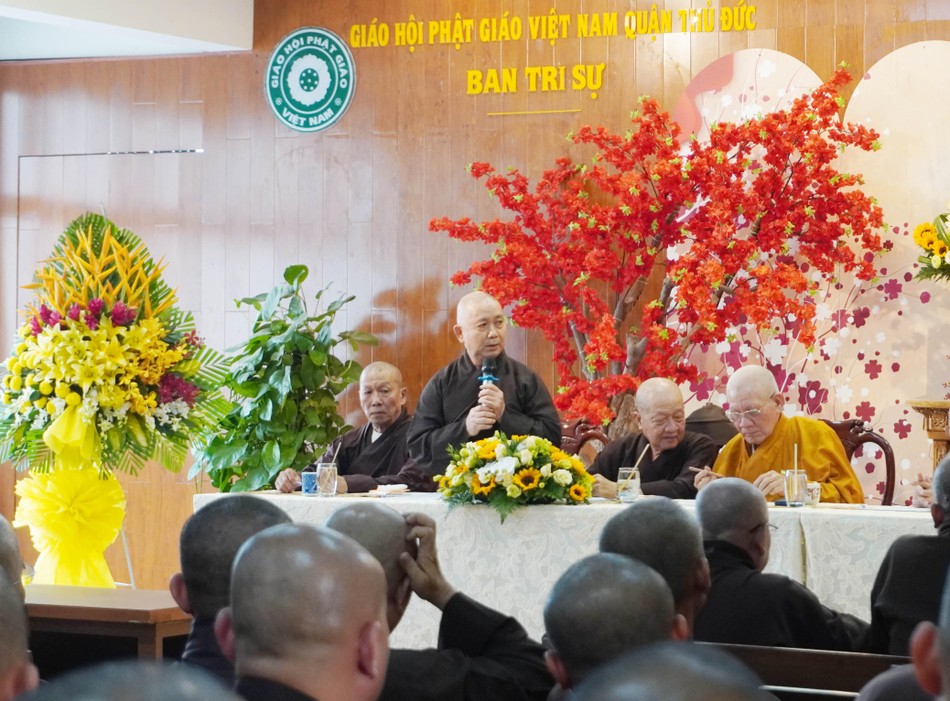 Hòa thượng Thích Hoằng Tri, Phó Thường trực Ban Trị sự GHPGVN quận Thủ Đức góp ý về nhân sự Hòa thượng Thích Hoằng Tri, Phó Thường trực Ban Trị sự GHPGVN quận Thủ Đức góp ý về nhân sự