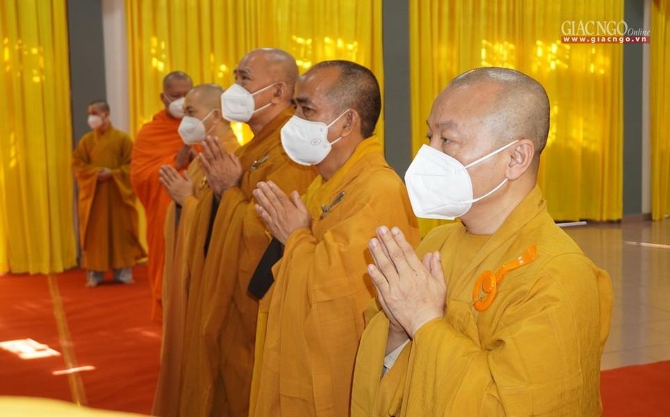 Chư tôn đức Hội đồng Điều hành Học viện Phật giáo VN tại TP.HCM