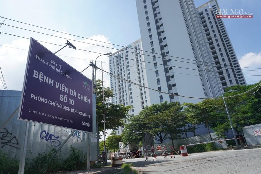 Bệnh viện Dã chiến thu dung và điều trị Covid-19 số 10 (P.An Khánh, TP.Thủ Đức) Bệnh viện Dã chiến thu dung và điều trị Covid-19 số 10 (P.An Khánh, TP.Thủ Đức)