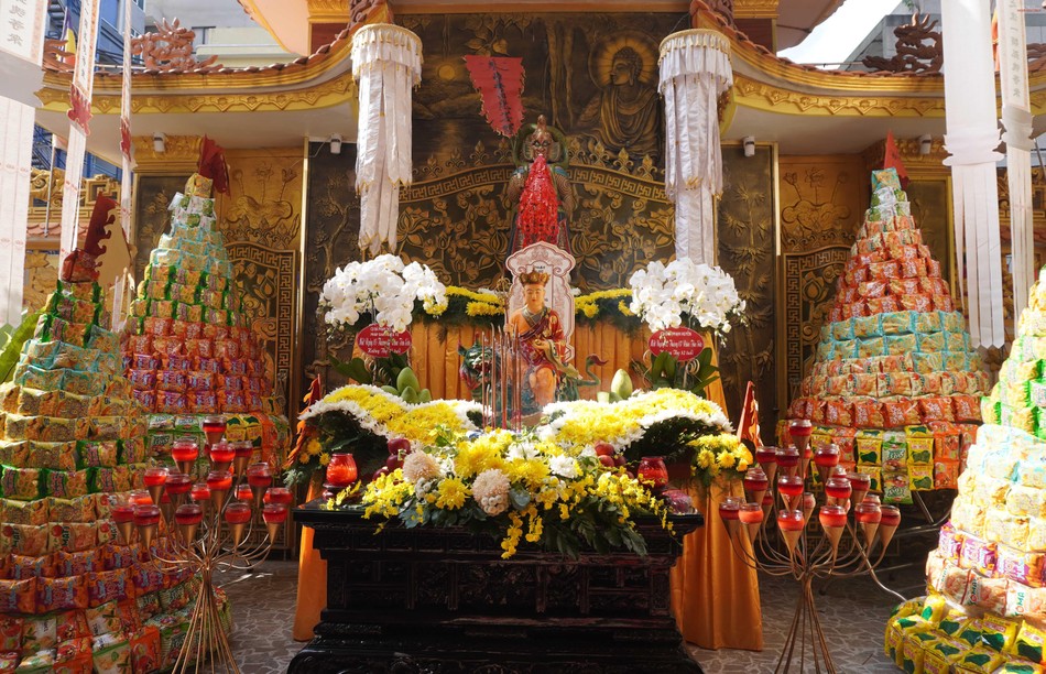 Trai đàn chẩn tế sẽ được diễn ra lúc 15 giờ chiều 19-11, tại chùa Minh Đạo Trai đàn chẩn tế sẽ được diễn ra lúc 15 giờ chiều 19-11, tại chùa Minh Đạo