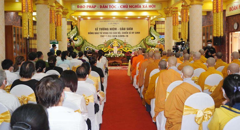 Lễ tưởng niệm diễn ra tại chùa Minh Đạo, quận 3 Lễ tưởng niệm diễn ra tại chùa Minh Đạo, quận 3