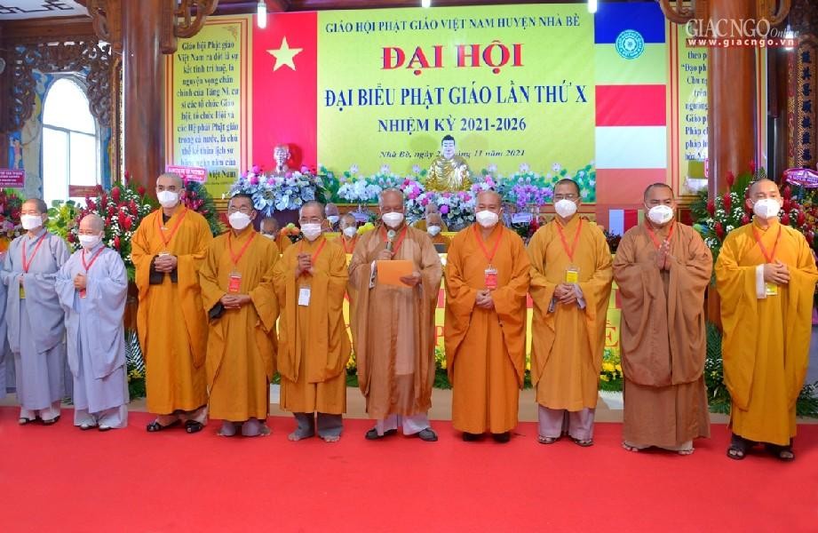 Tân Ban Trị sự GHPGVN huyện Nhà Bè ra mắt và phát biểu nhận nhiệm vụ