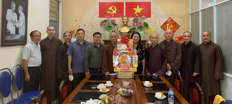 Chúc Tết đến lãnh đạo MTTQVN quận Gò Vấp - Ảnh: Quang Nghĩa Chúc Tết đến lãnh đạo MTTQVN quận Gò Vấp - Ảnh: Quang Nghĩa