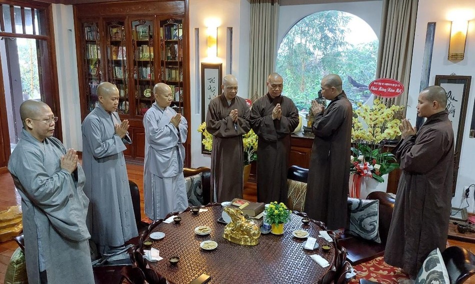 Chúc mừng Xuân đến Thượng tọa Thích Trí Chơn