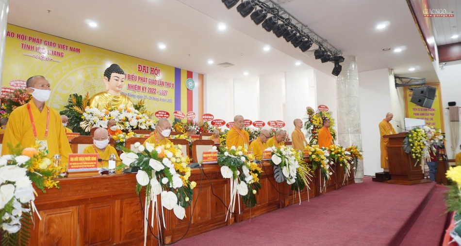 Ban Trị sự GHPGVN tỉnh Hậu Giang nhiệm kỳ 2017-2022 tuyên bố mãn nhiệm