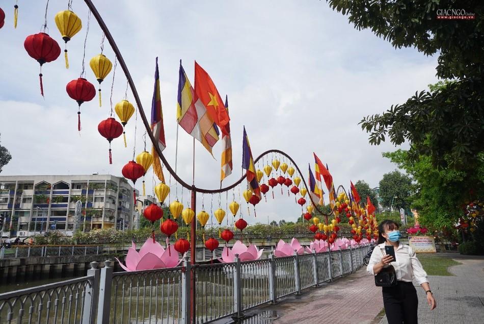 Cờ, hoa rộn ràng