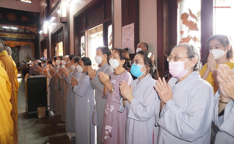 Phật tử tham dự Phật tử tham dự